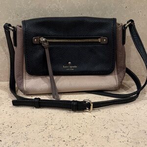 Kate Spade Leather Colorblock Crossbody Bag